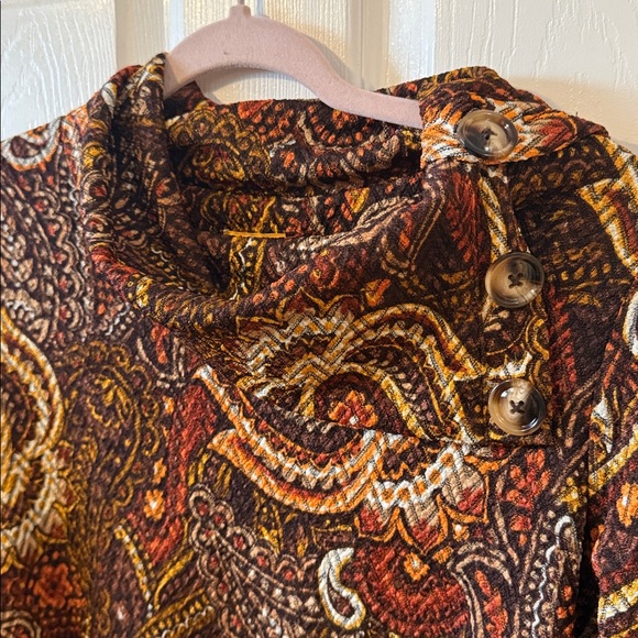 Ruby Rd. Multicolor Paisley Blouse - Picture 3 of 3